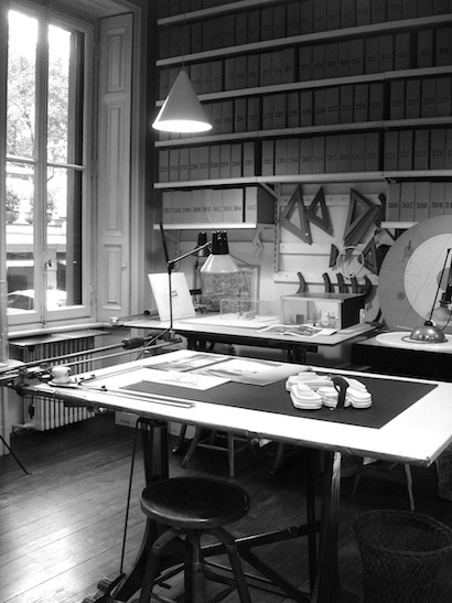 Studio Museo Achille Castiglioni - tavolo da disegno